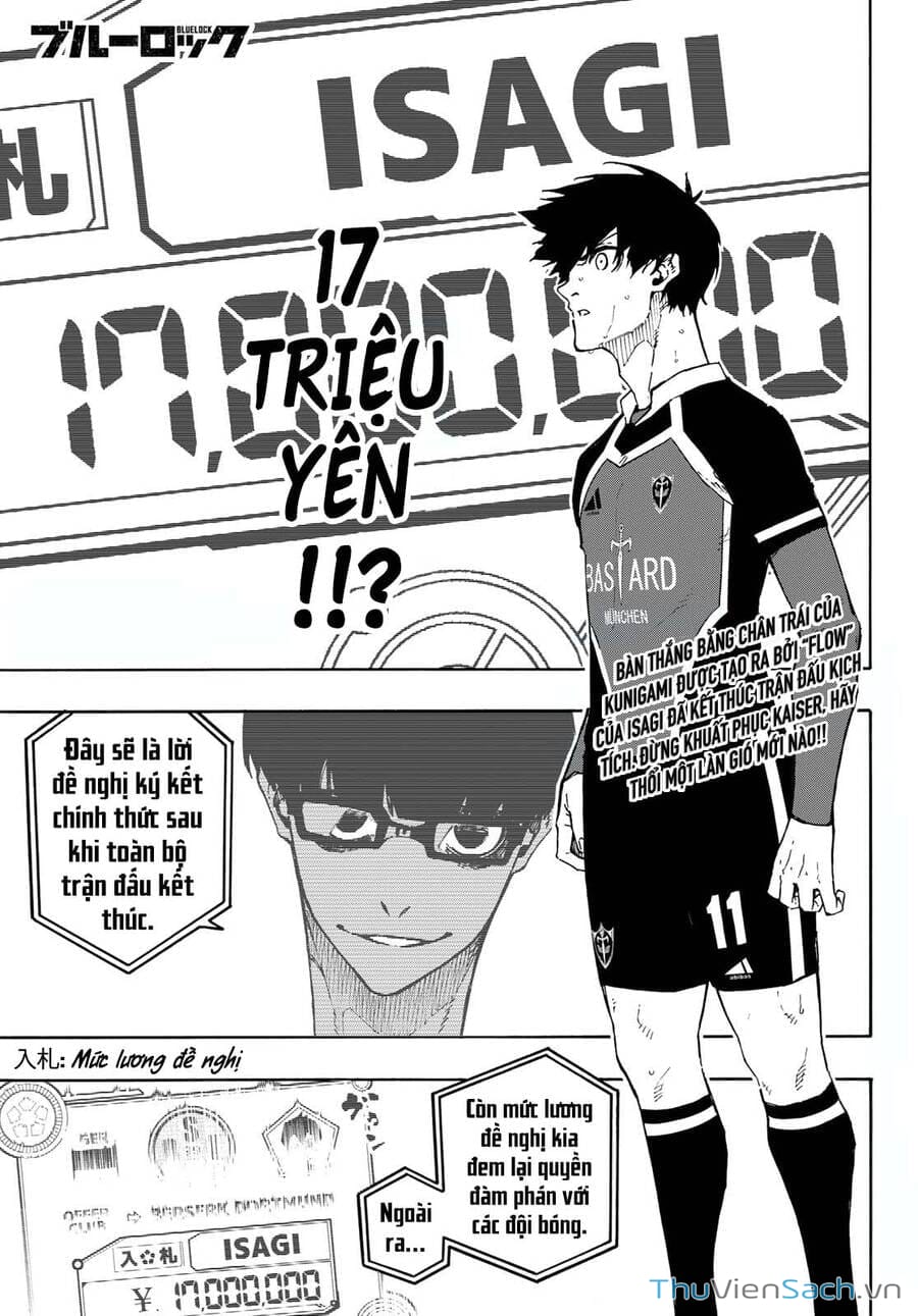 Truyện Tranh Tiền Đạo Số 1 - Blue Lock trang 6