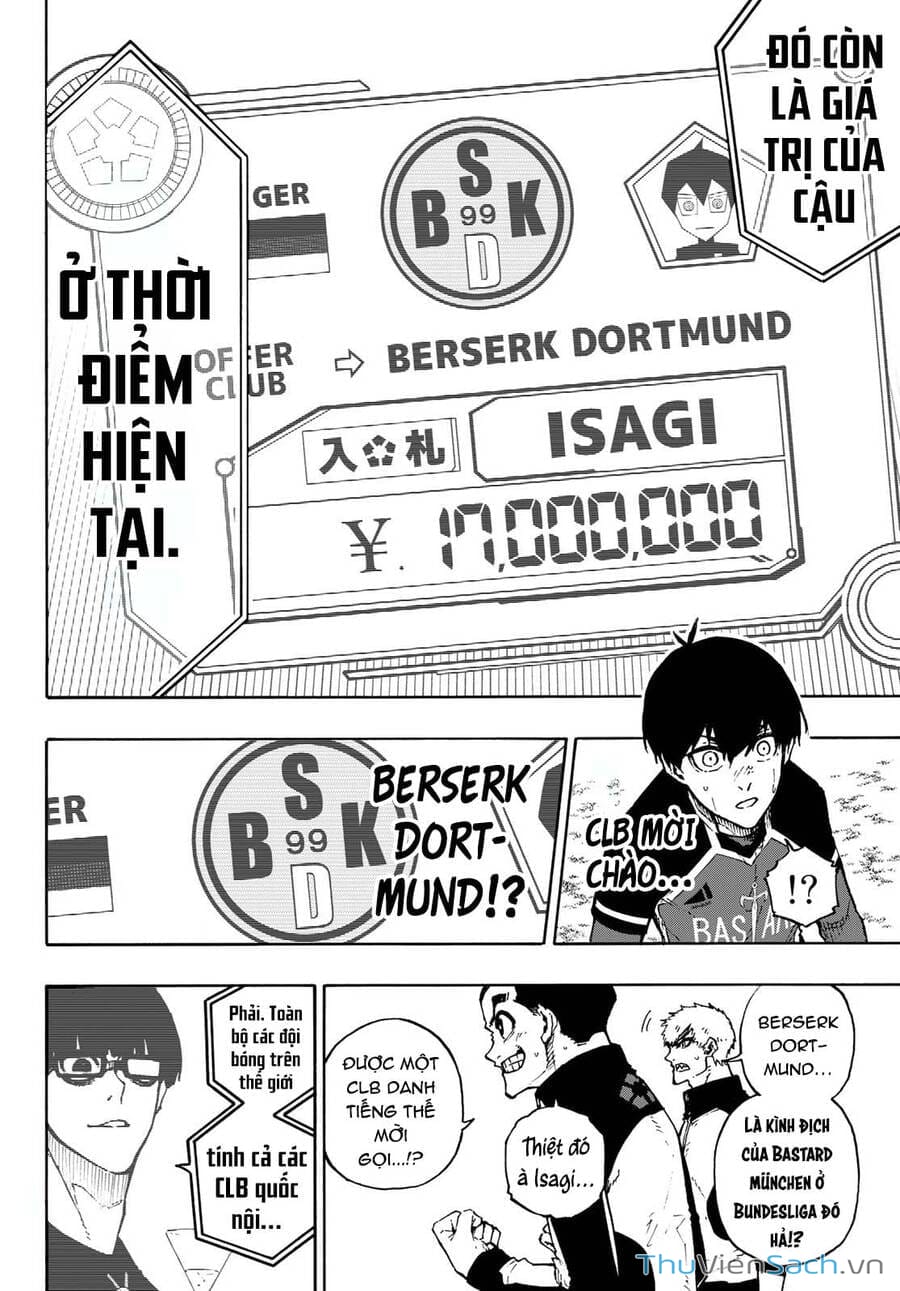 Truyện Tranh Tiền Đạo Số 1 - Blue Lock trang 6