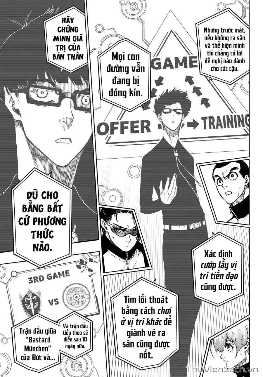 Truyện Tranh Tiền Đạo Số 1 - Blue Lock trang 5