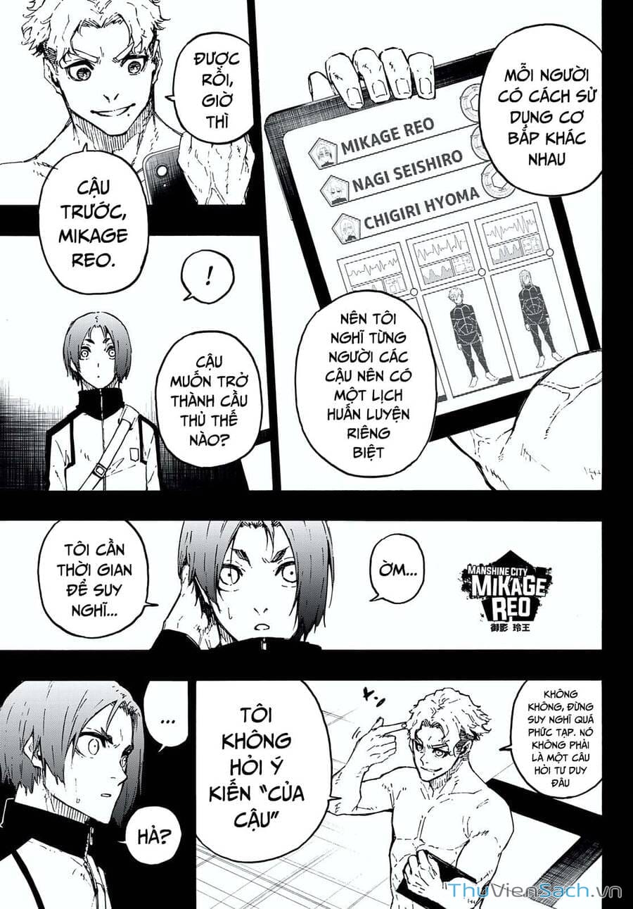 Truyện Tranh Tiền Đạo Số 1 - Blue Lock trang 6