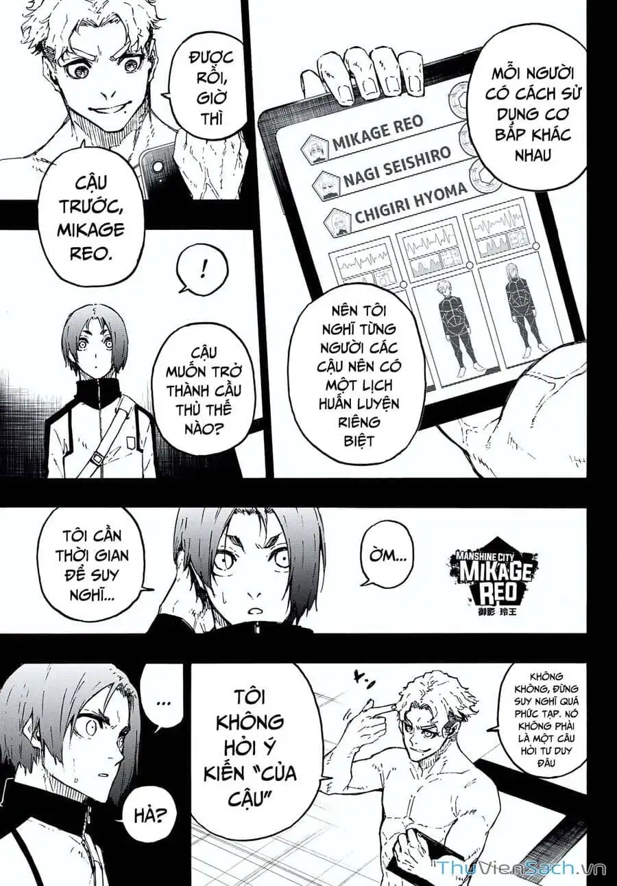 Truyện Tranh Tiền Đạo Số 1 - Blue Lock trang 5