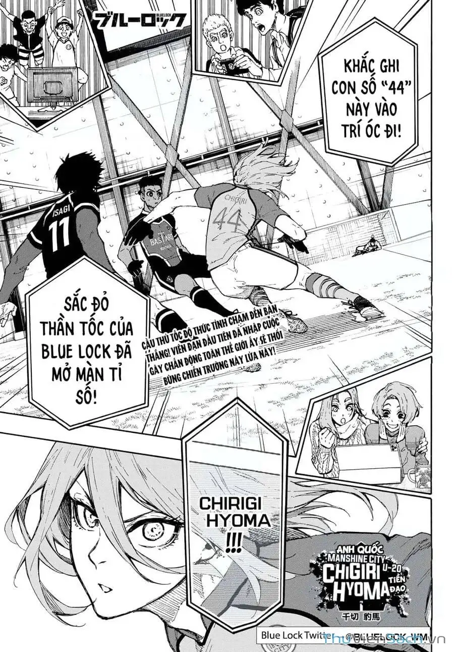 Truyện Tranh Tiền Đạo Số 1 - Blue Lock trang 5