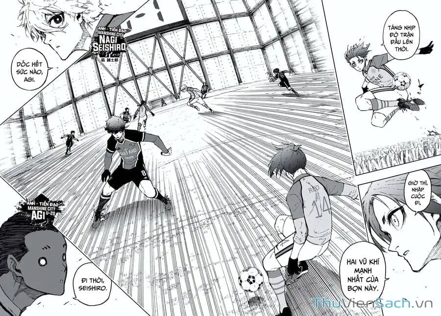 Truyện Tranh Tiền Đạo Số 1 - Blue Lock trang 5