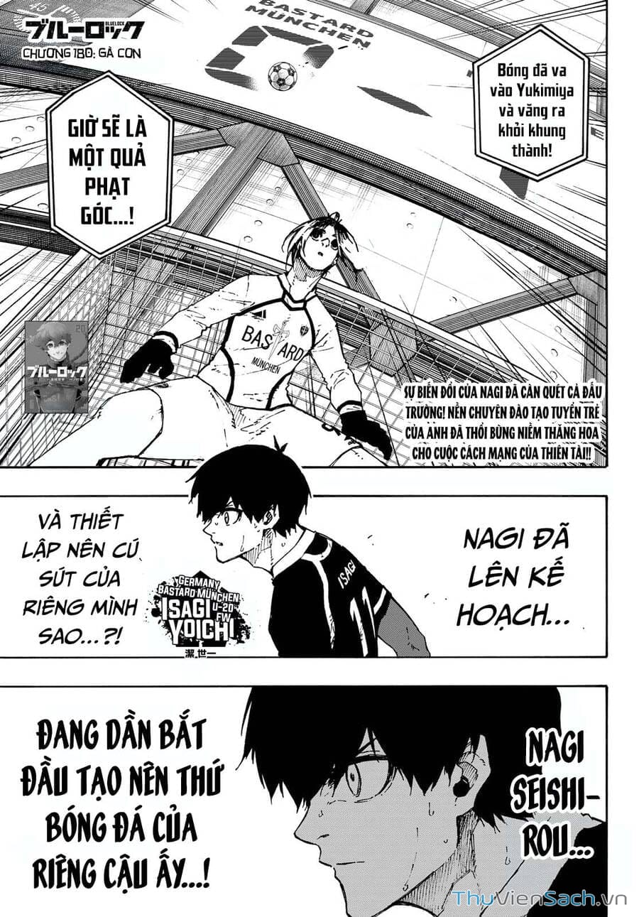 Truyện Tranh Tiền Đạo Số 1 - Blue Lock trang 6