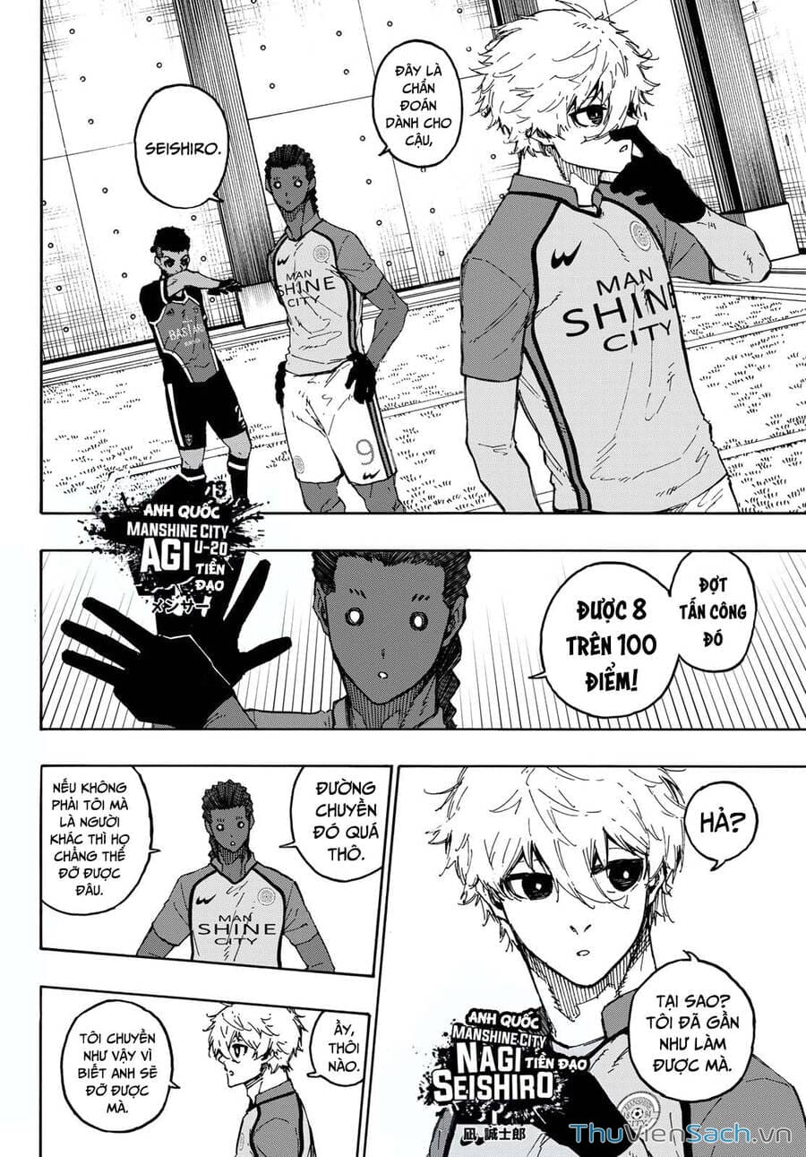 Truyện Tranh Tiền Đạo Số 1 - Blue Lock trang 6