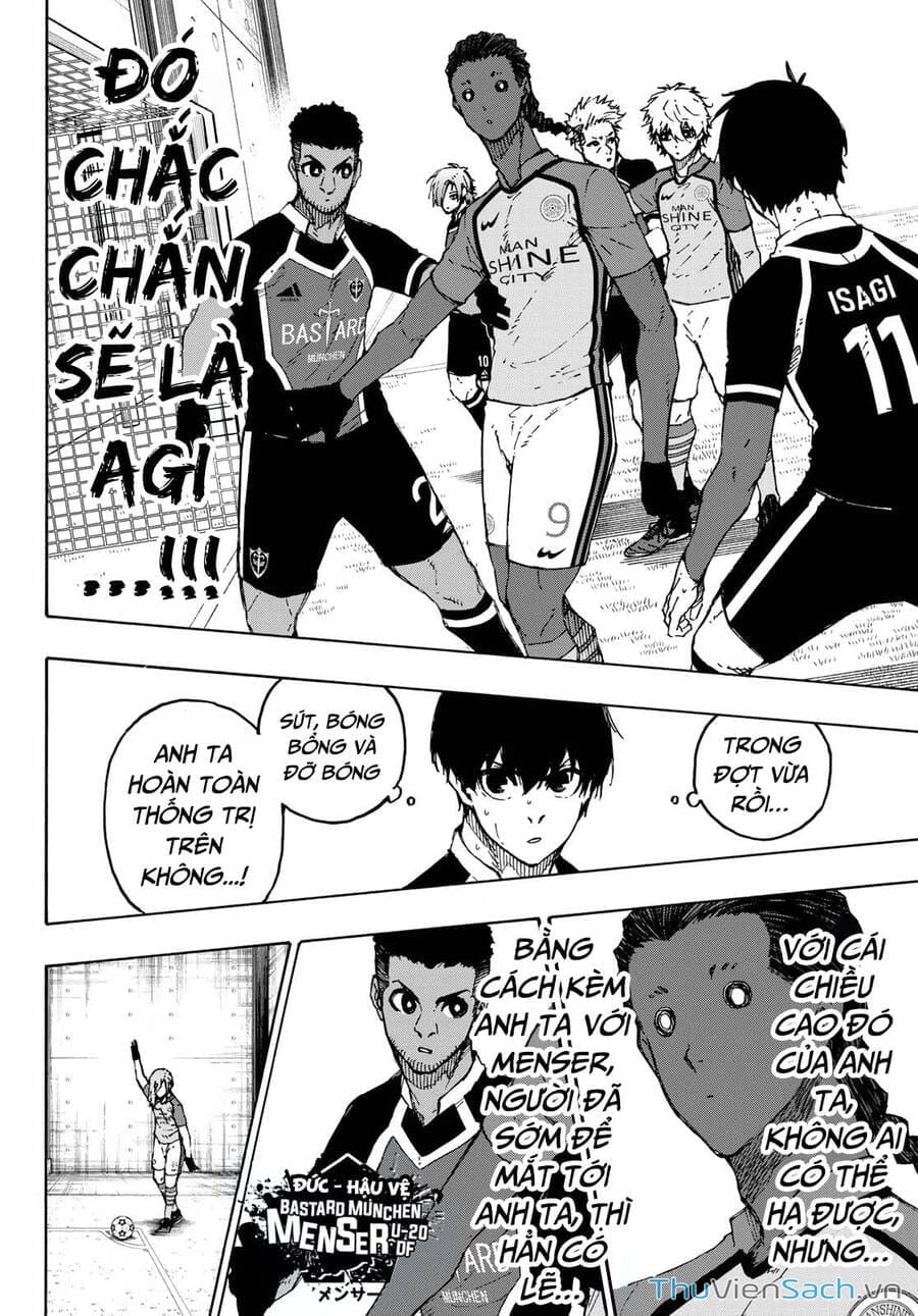 Truyện Tranh Tiền Đạo Số 1 - Blue Lock trang 6