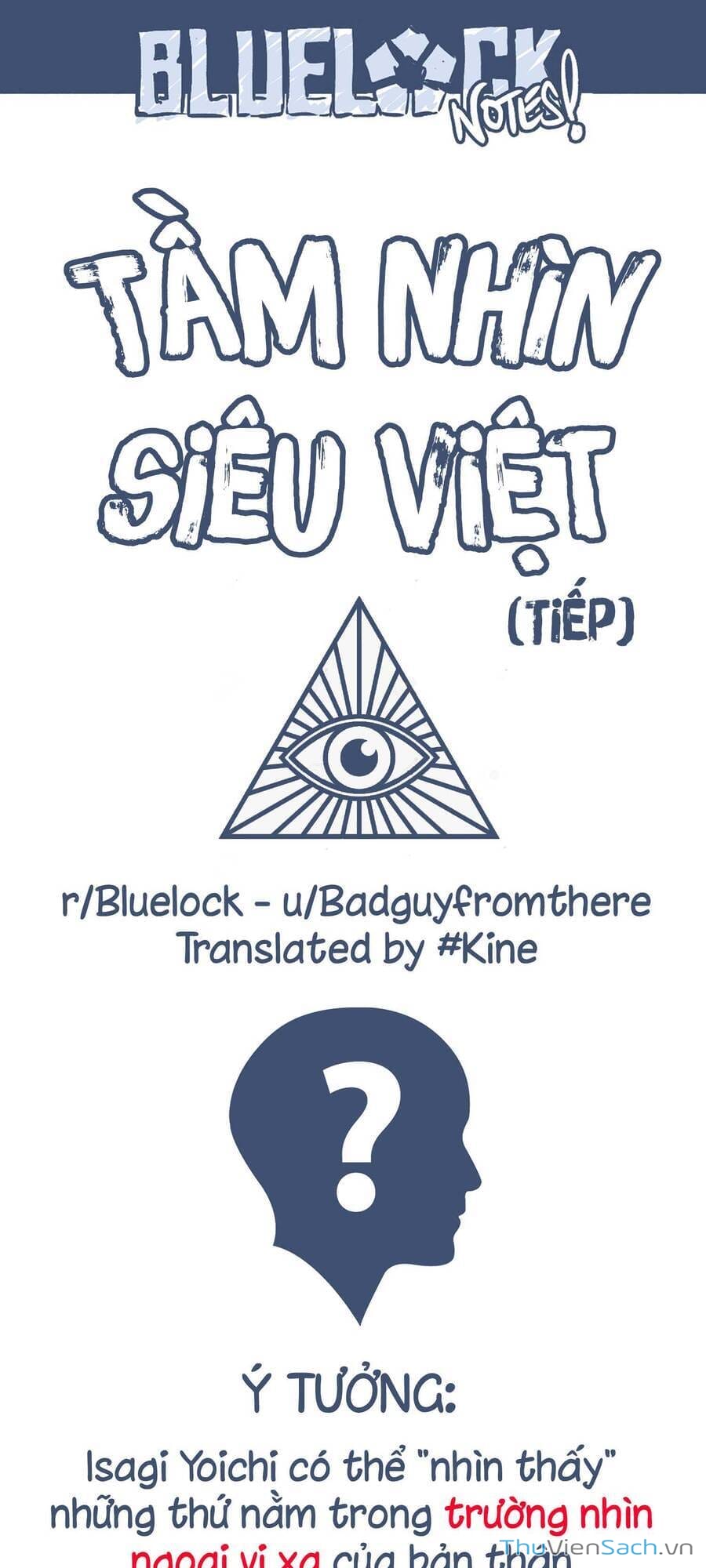 Truyện Tranh Tiền Đạo Số 1 - Blue Lock trang 6