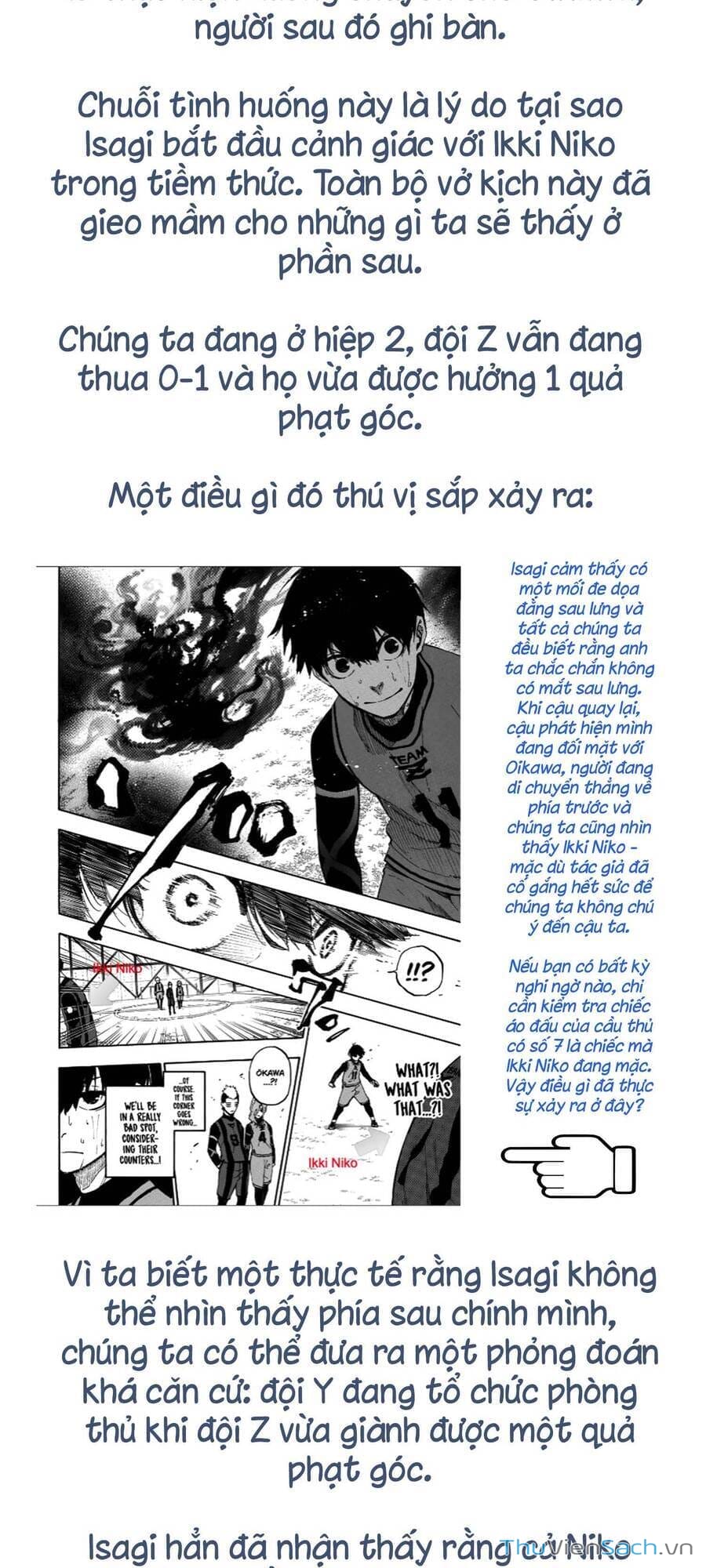 Truyện Tranh Tiền Đạo Số 1 - Blue Lock trang 6