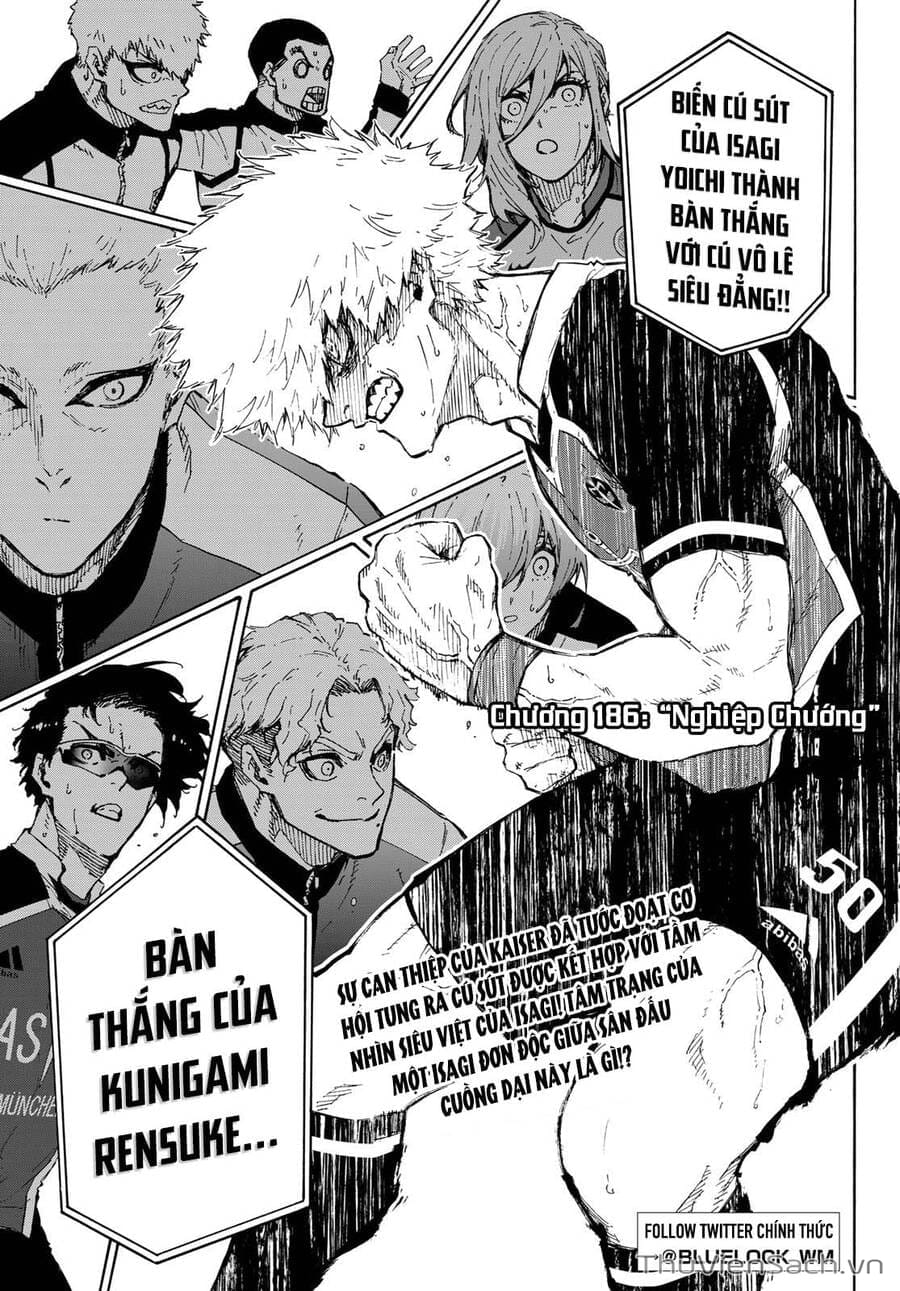 Truyện Tranh Tiền Đạo Số 1 - Blue Lock trang 6