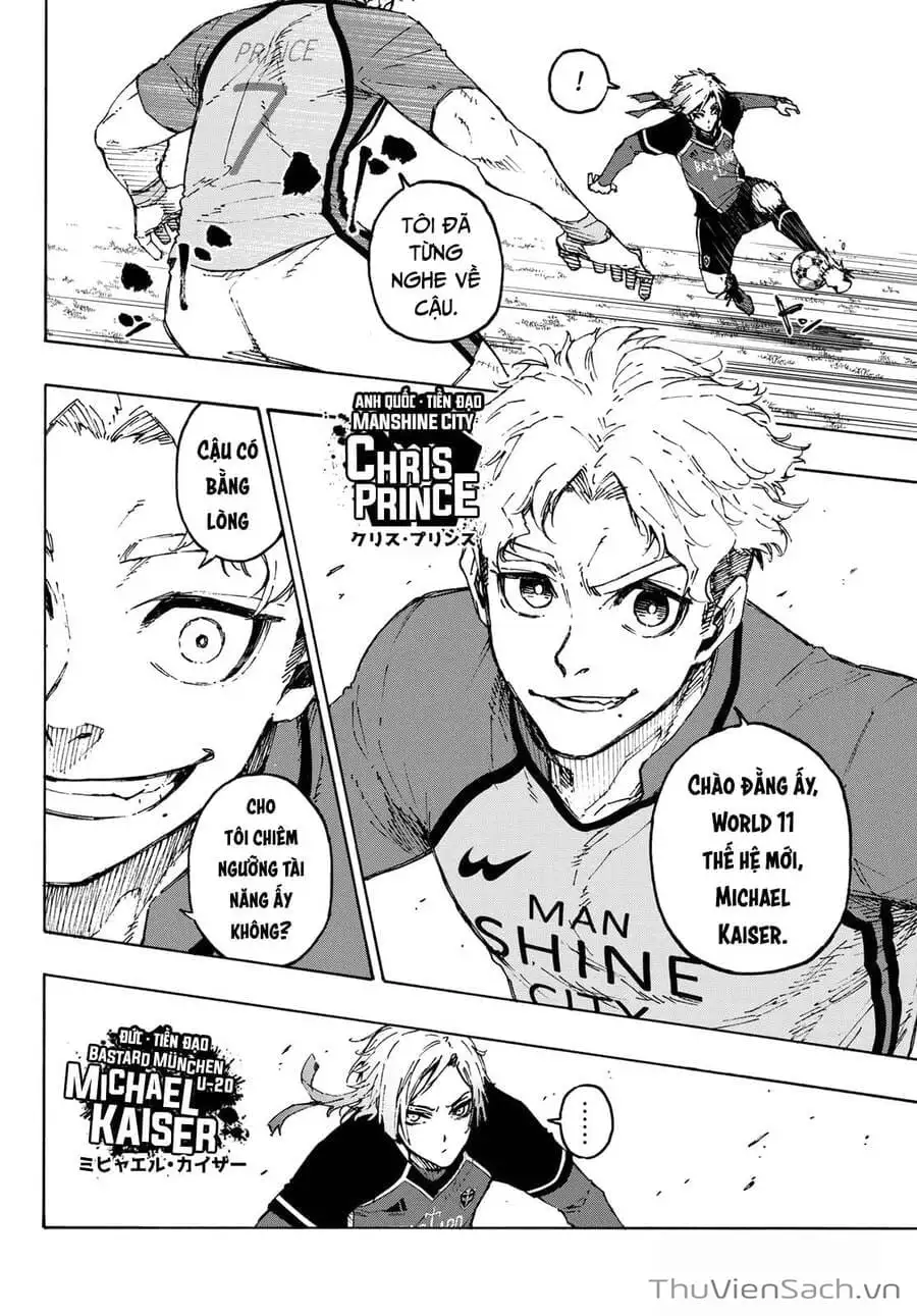 Truyện Tranh Tiền Đạo Số 1 - Blue Lock trang 5