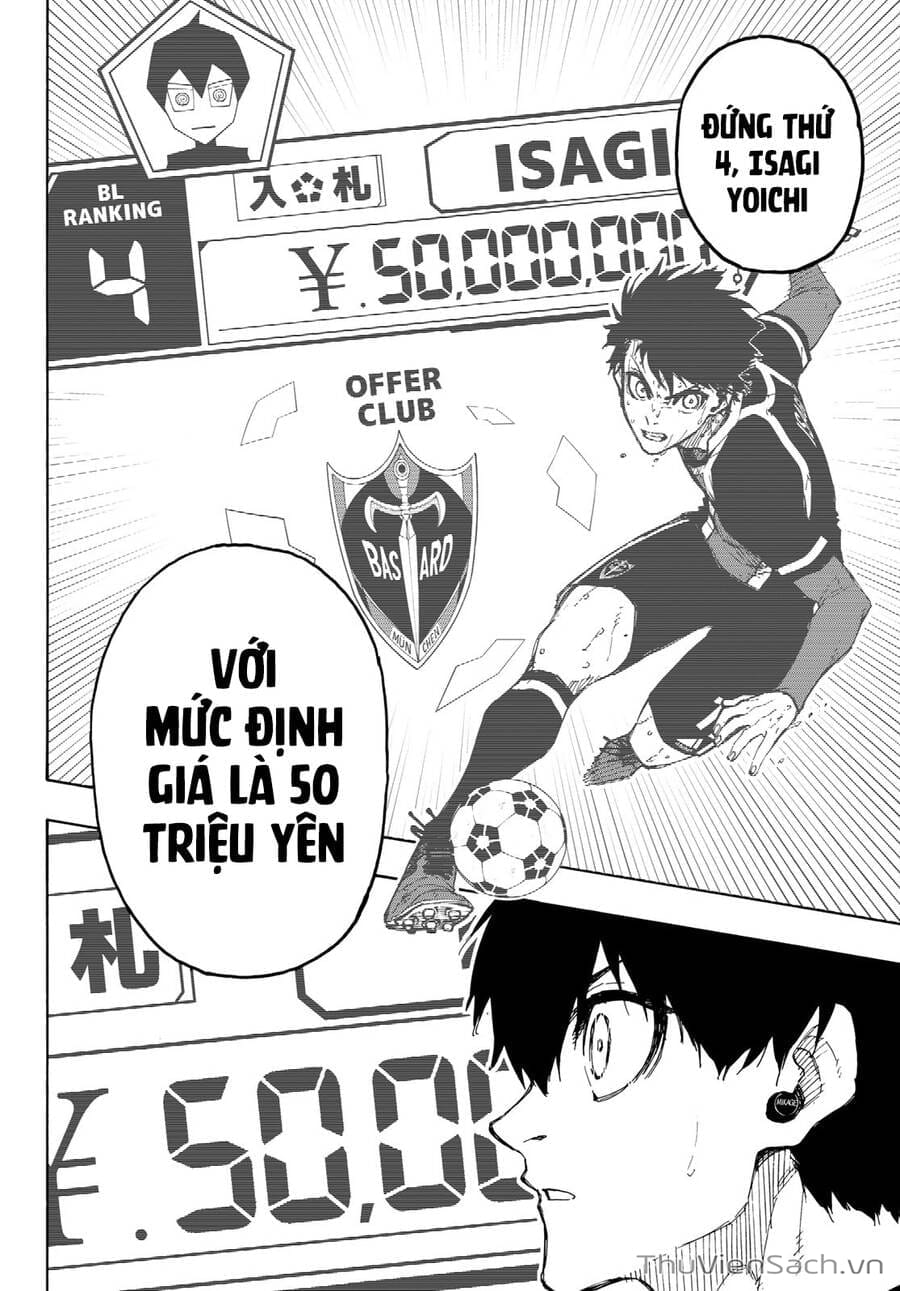 Truyện Tranh Tiền Đạo Số 1 - Blue Lock trang 6