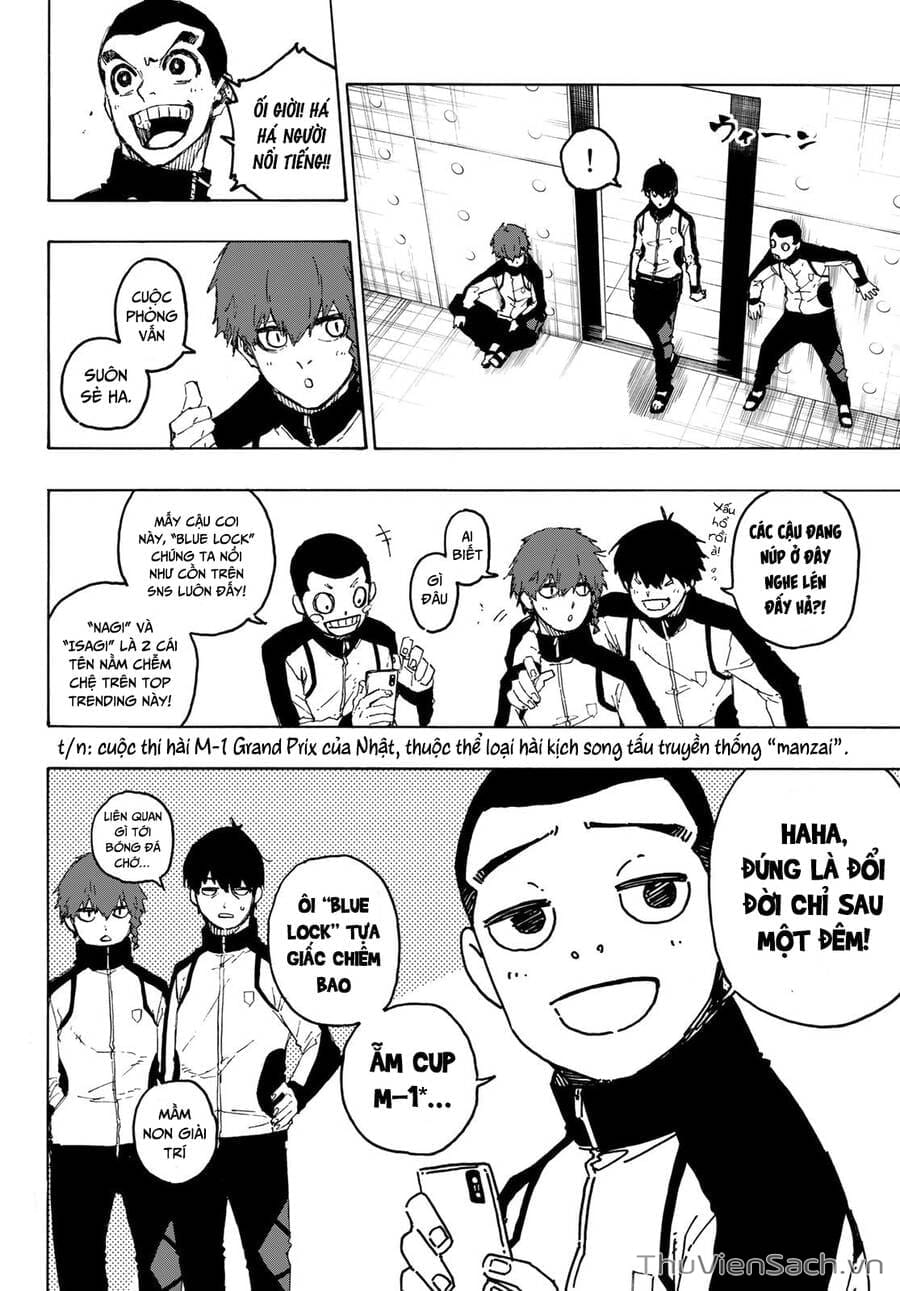Truyện Tranh Tiền Đạo Số 1 - Blue Lock trang 6