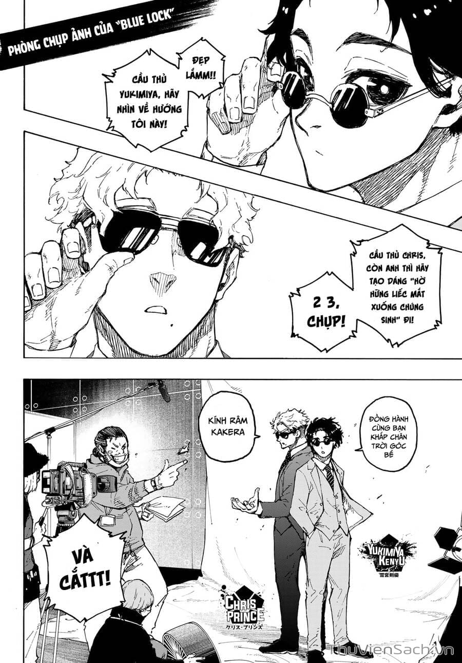Truyện Tranh Tiền Đạo Số 1 - Blue Lock trang 6
