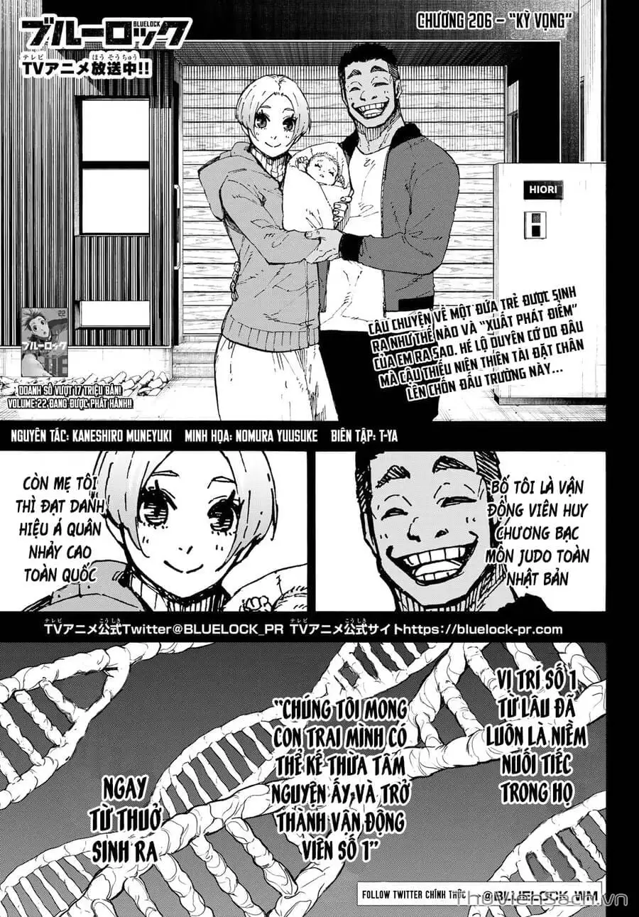 Truyện Tranh Tiền Đạo Số 1 - Blue Lock trang 5