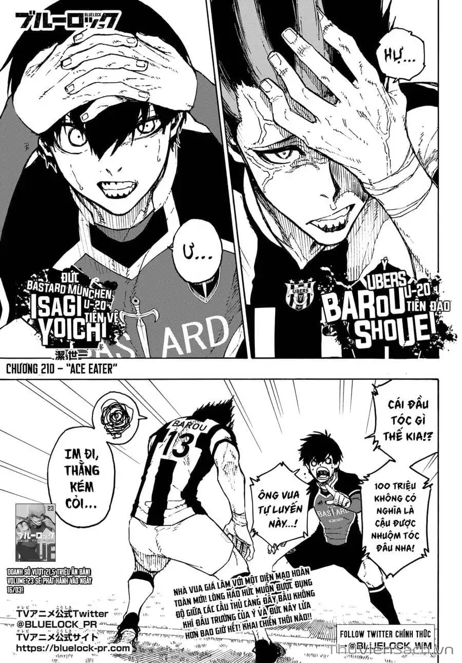 Truyện Tranh Tiền Đạo Số 1 - Blue Lock trang 5