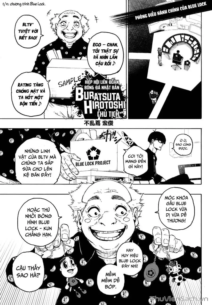 Truyện Tranh Tiền Đạo Số 1 - Blue Lock trang 5
