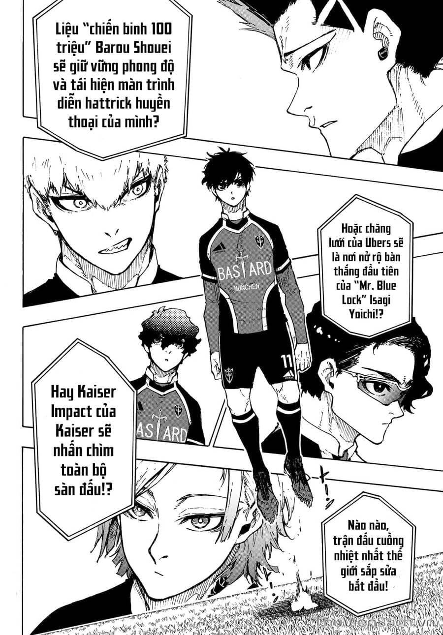 Truyện Tranh Tiền Đạo Số 1 - Blue Lock trang 6