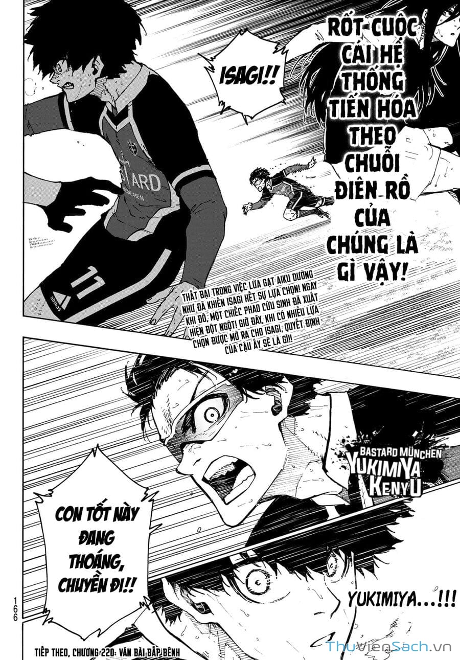 Truyện Tranh Tiền Đạo Số 1 - Blue Lock trang 6