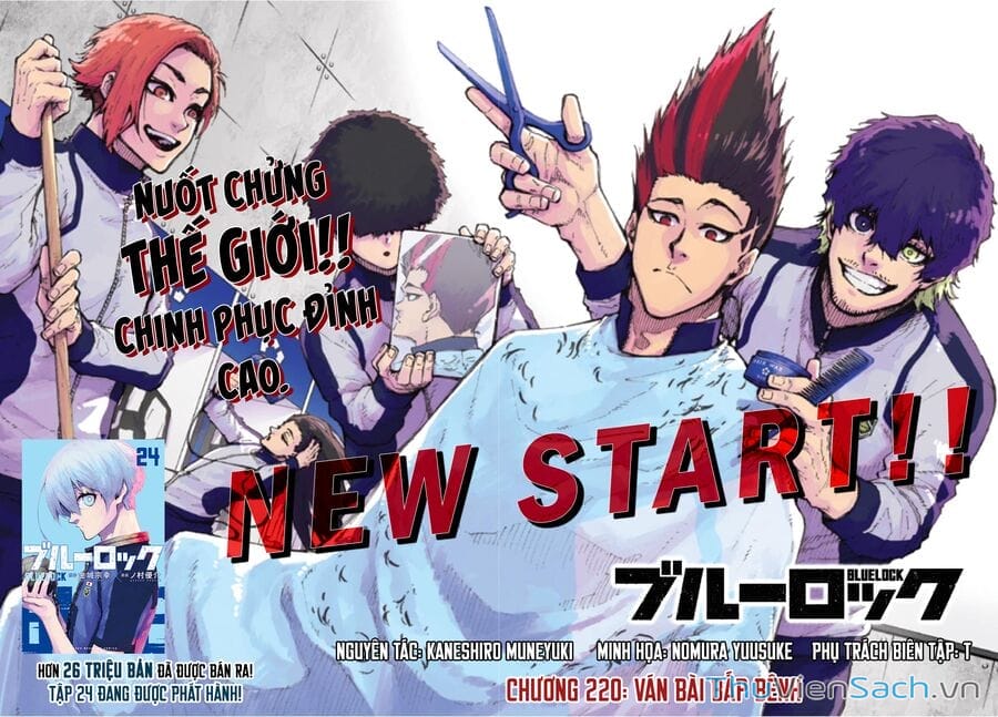 Truyện Tranh Tiền Đạo Số 1 - Blue Lock trang 6