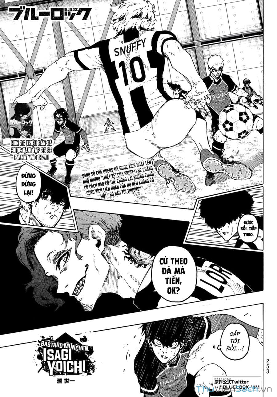 Truyện Tranh Tiền Đạo Số 1 - Blue Lock trang 6