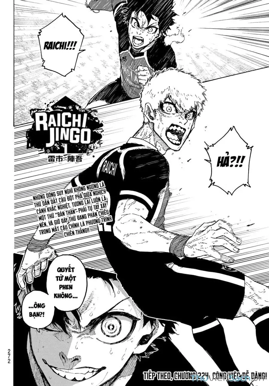 Truyện Tranh Tiền Đạo Số 1 - Blue Lock trang 5