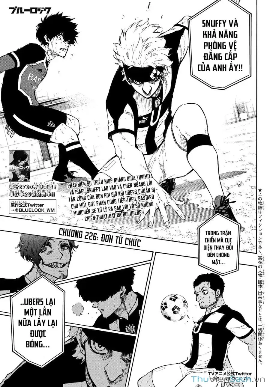 Truyện Tranh Tiền Đạo Số 1 - Blue Lock trang 5