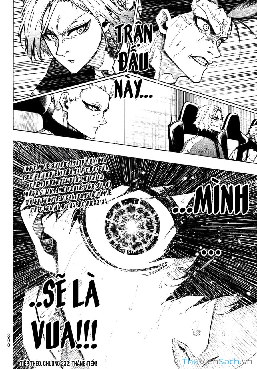 Truyện Tranh Tiền Đạo Số 1 - Blue Lock trang 6