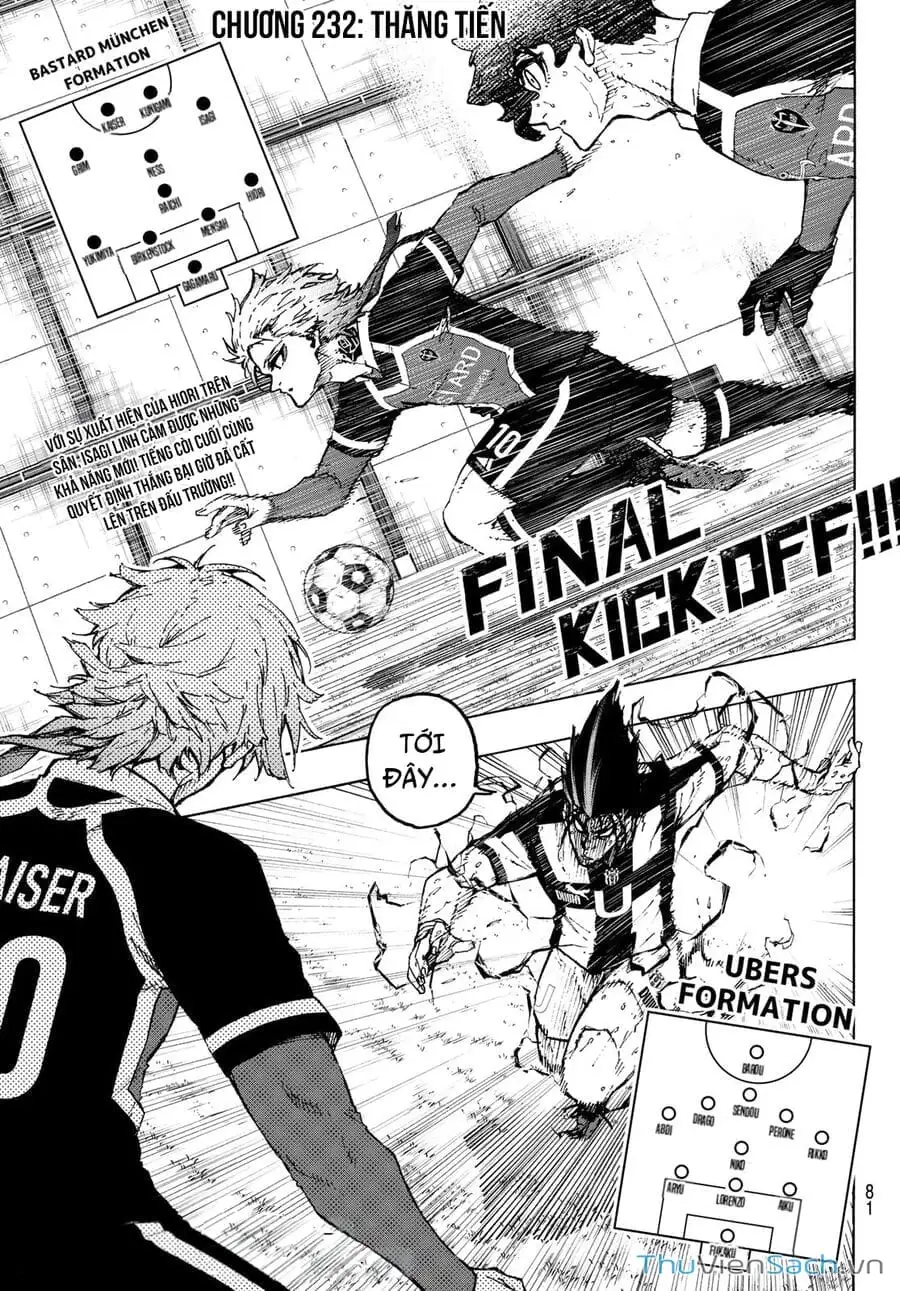 Truyện Tranh Tiền Đạo Số 1 - Blue Lock trang 5