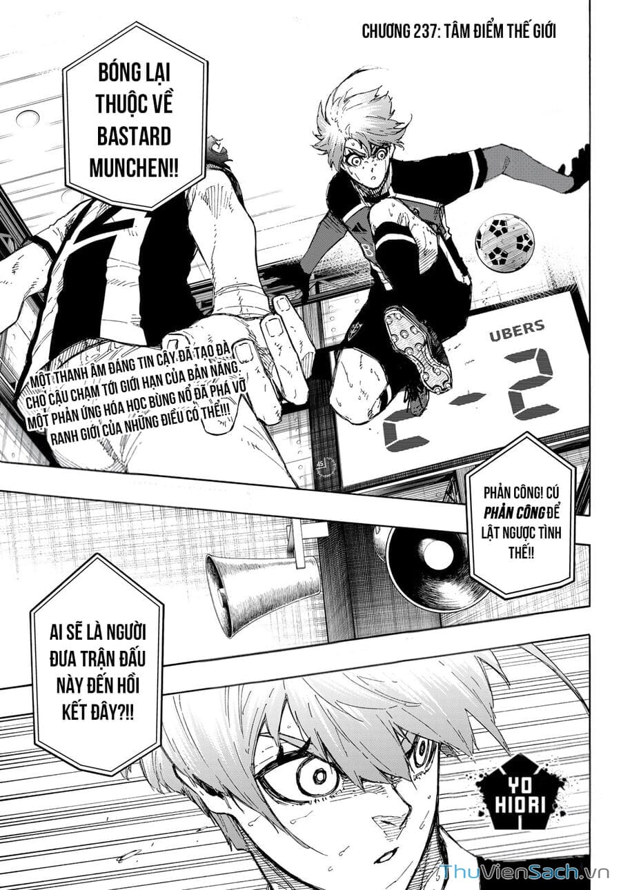 Truyện Tranh Tiền Đạo Số 1 - Blue Lock trang 6