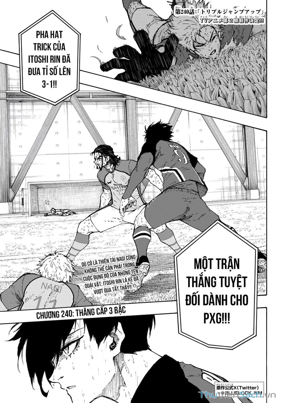 Truyện Tranh Tiền Đạo Số 1 - Blue Lock trang 6