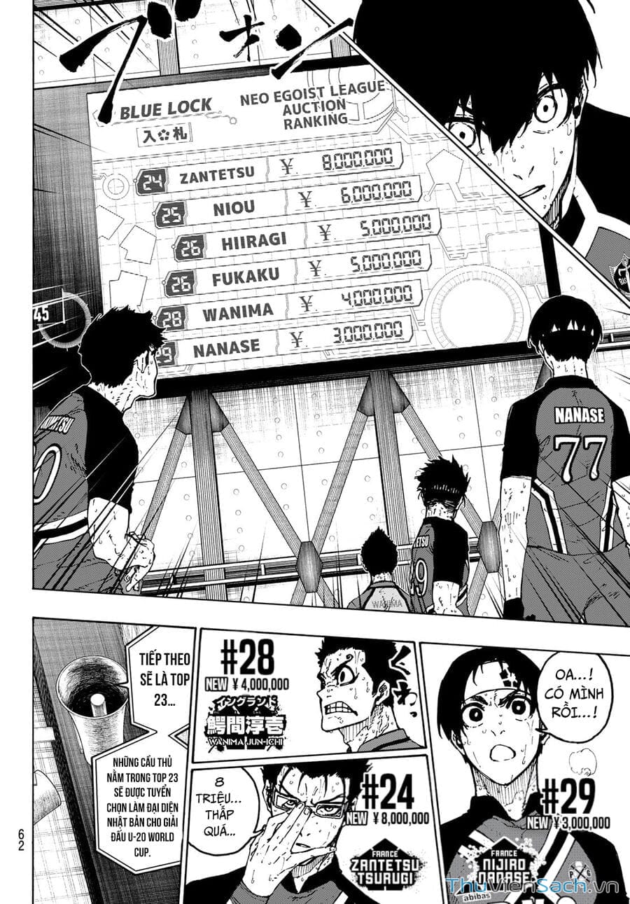 Truyện Tranh Tiền Đạo Số 1 - Blue Lock trang 6