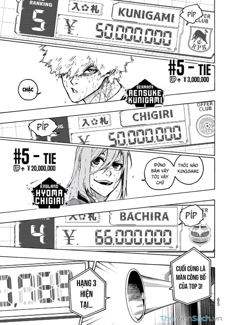 Truyện Tranh Tiền Đạo Số 1 - Blue Lock trang 5