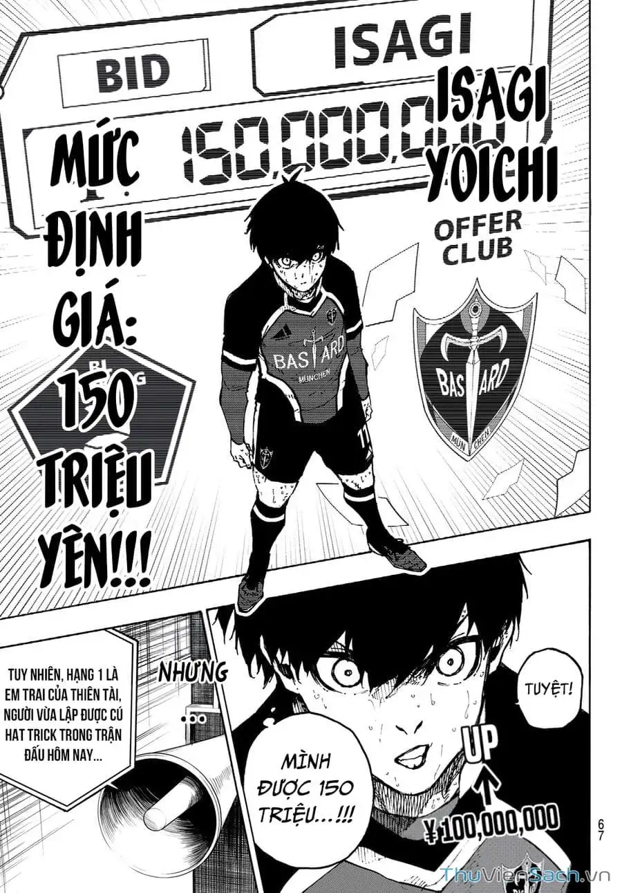 Truyện Tranh Tiền Đạo Số 1 - Blue Lock trang 5