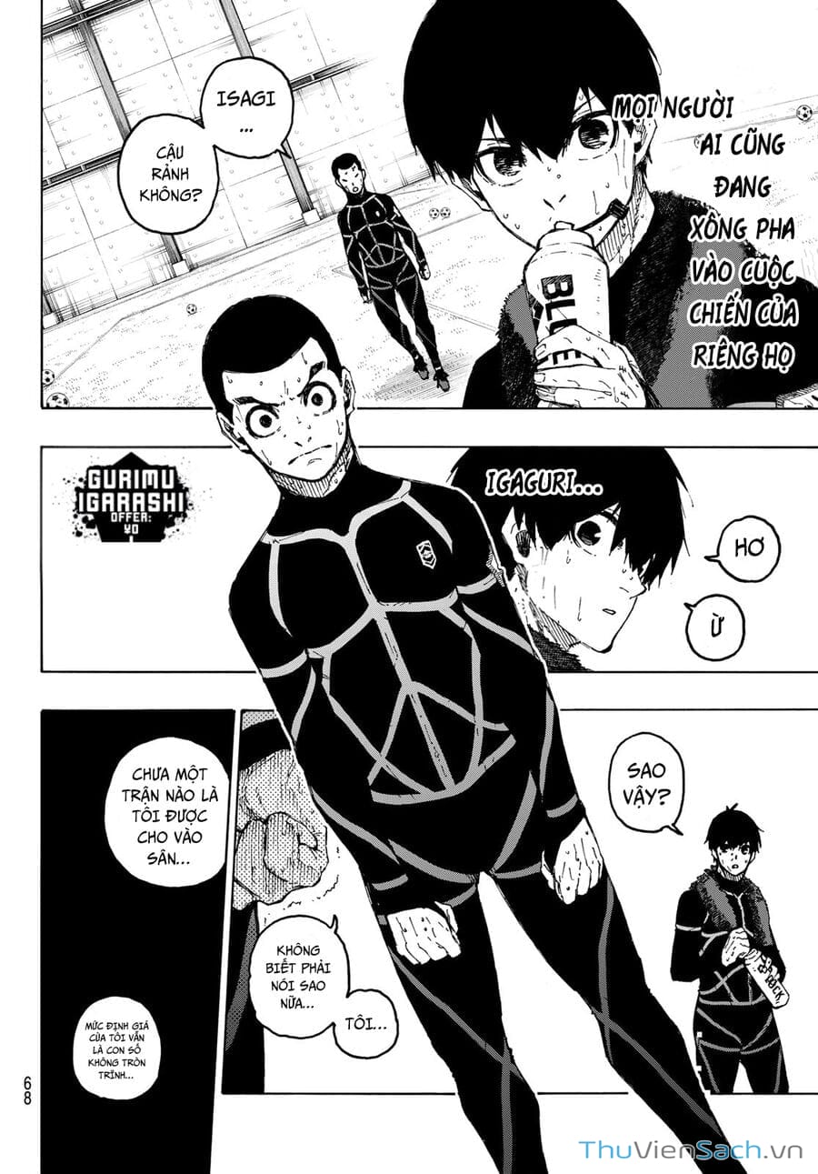 Truyện Tranh Tiền Đạo Số 1 - Blue Lock trang 6