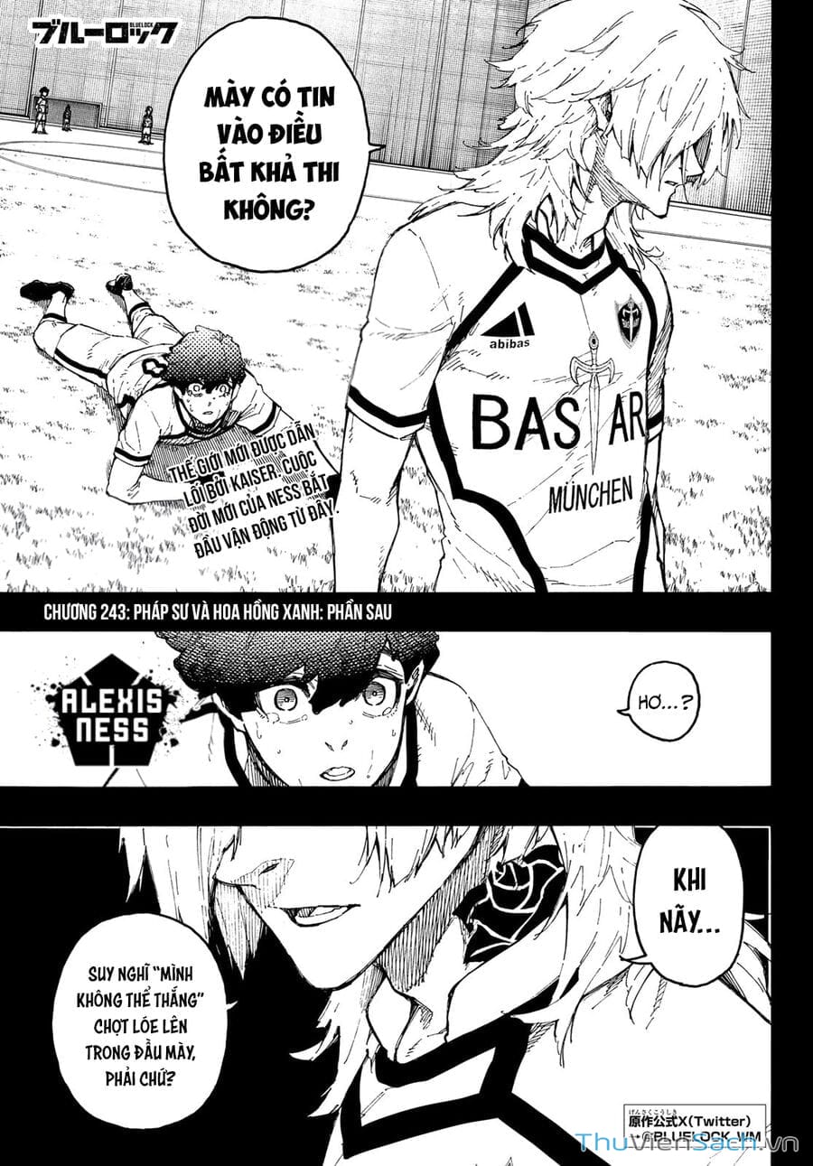 Truyện Tranh Tiền Đạo Số 1 - Blue Lock trang 6