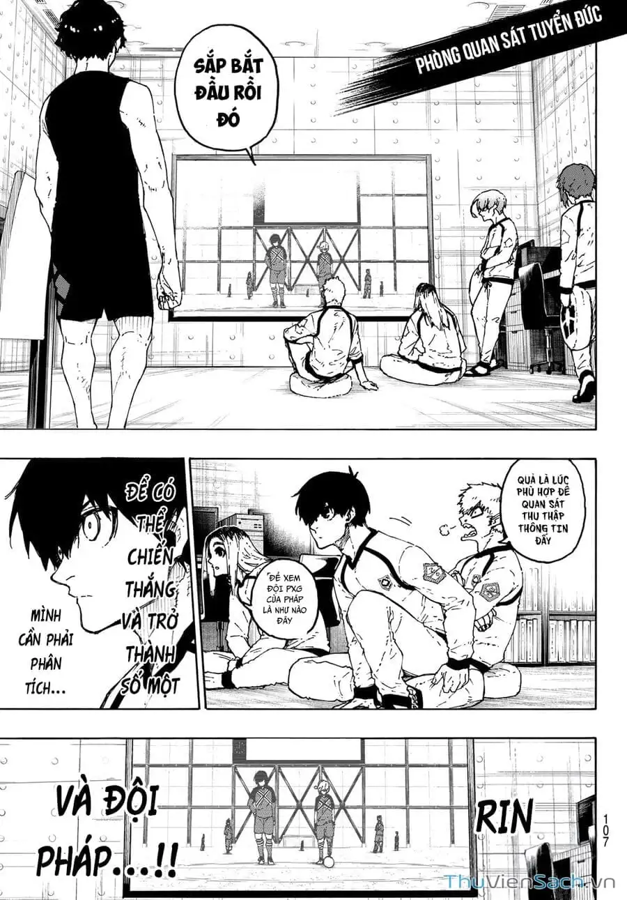 Truyện Tranh Tiền Đạo Số 1 - Blue Lock trang 5