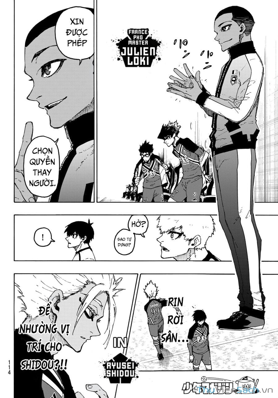 Truyện Tranh Tiền Đạo Số 1 - Blue Lock trang 6