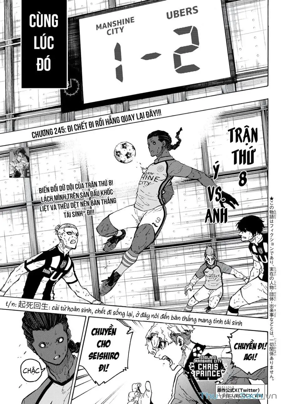 Truyện Tranh Tiền Đạo Số 1 - Blue Lock trang 5