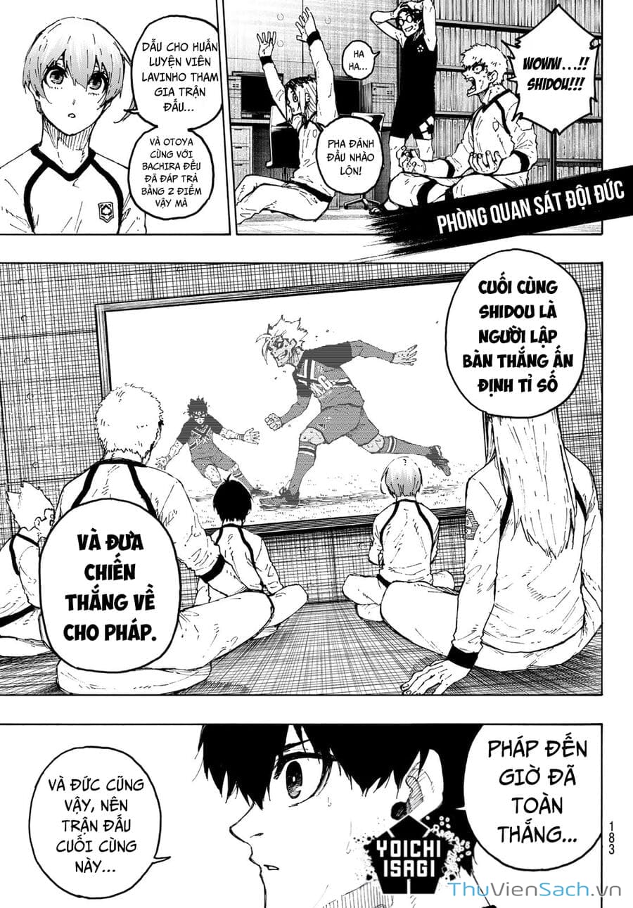 Truyện Tranh Tiền Đạo Số 1 - Blue Lock trang 6