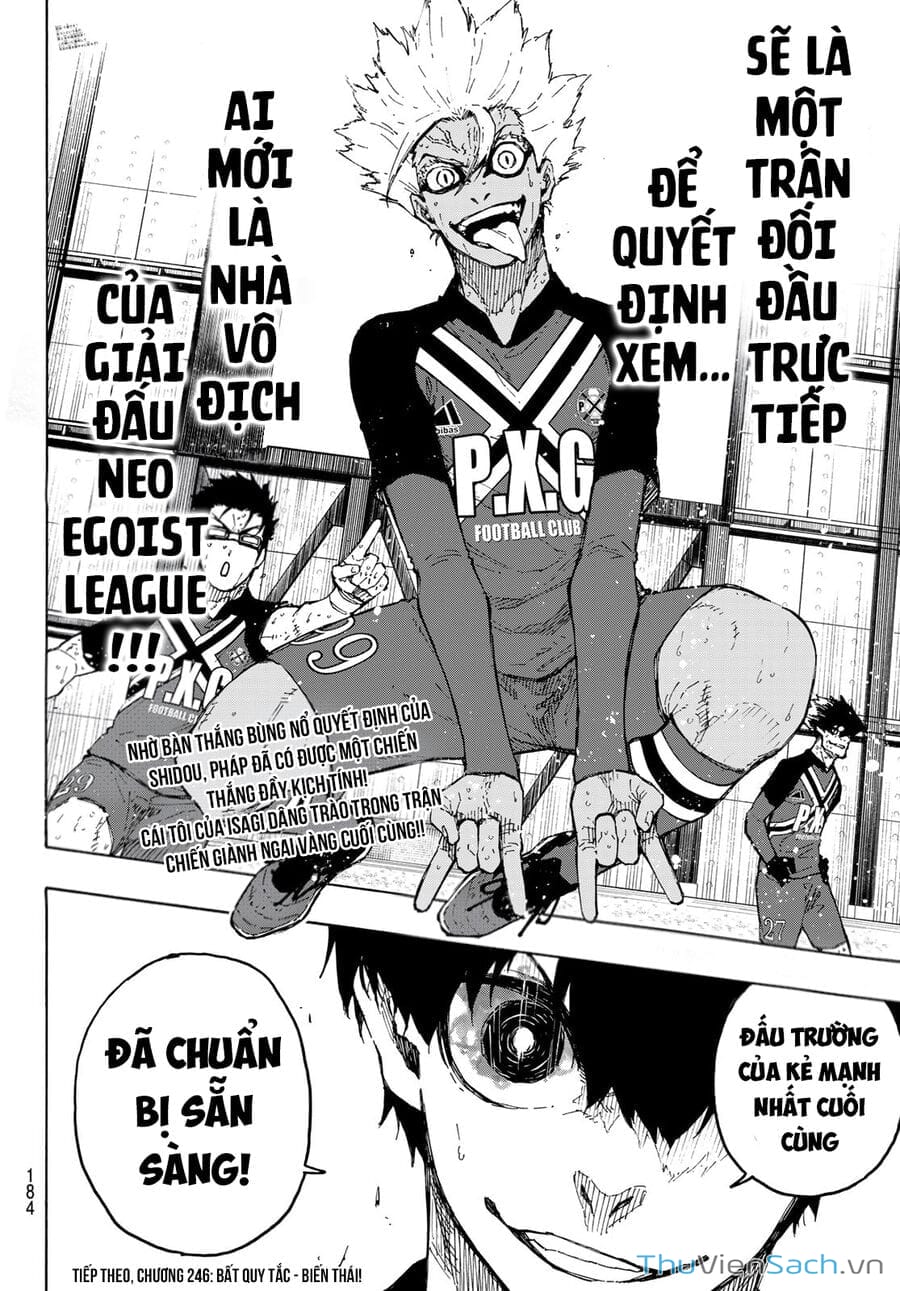 Truyện Tranh Tiền Đạo Số 1 - Blue Lock trang 6