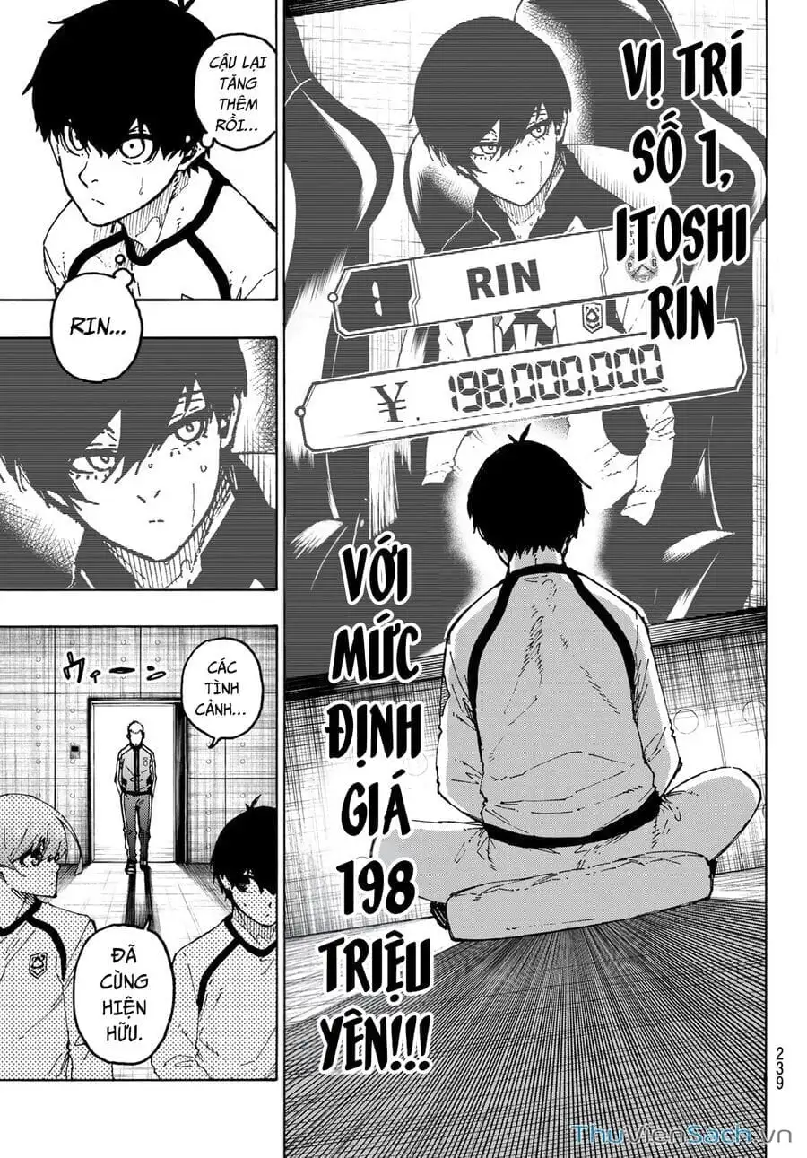 Truyện Tranh Tiền Đạo Số 1 - Blue Lock trang 5