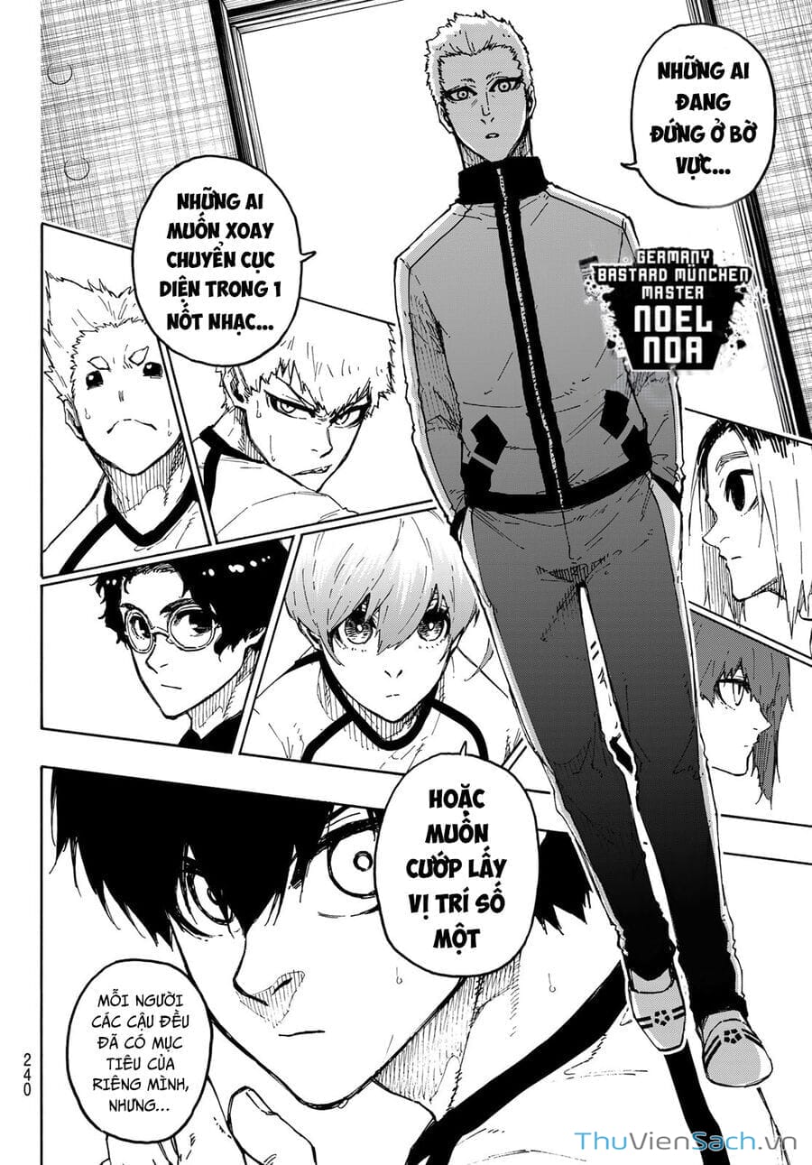 Truyện Tranh Tiền Đạo Số 1 - Blue Lock trang 6