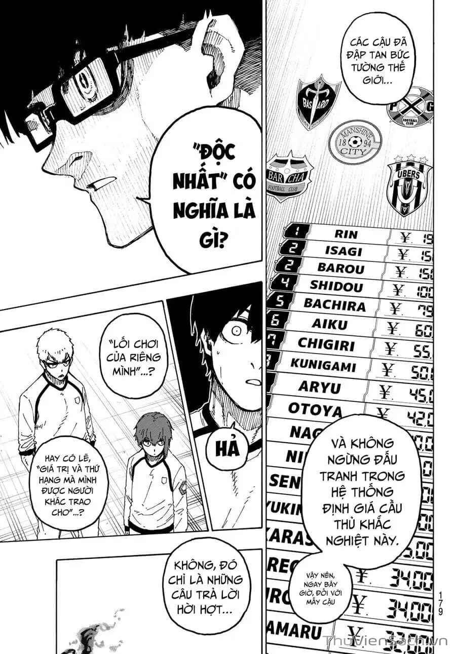 Truyện Tranh Tiền Đạo Số 1 - Blue Lock trang 5