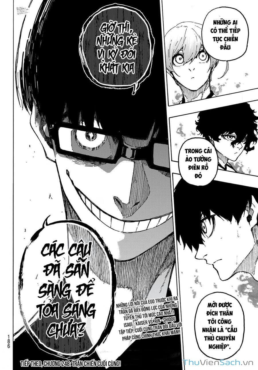 Truyện Tranh Tiền Đạo Số 1 - Blue Lock trang 6