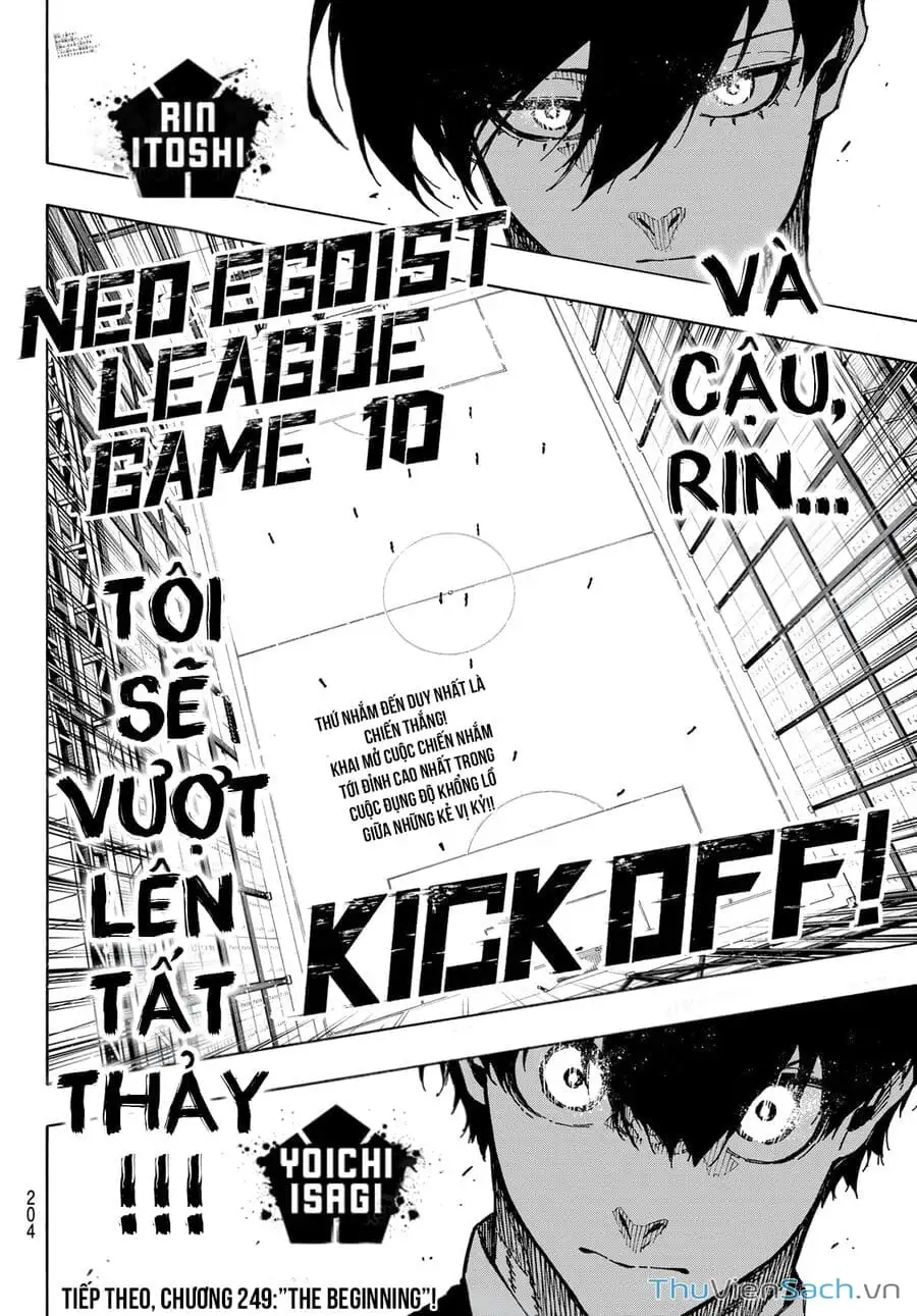 Truyện Tranh Tiền Đạo Số 1 - Blue Lock trang 5