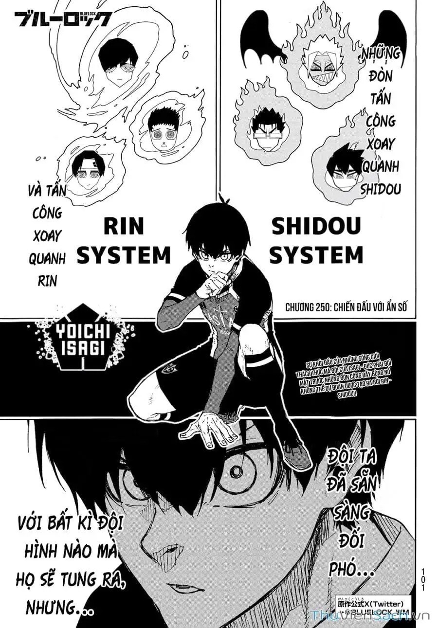Truyện Tranh Tiền Đạo Số 1 - Blue Lock trang 5