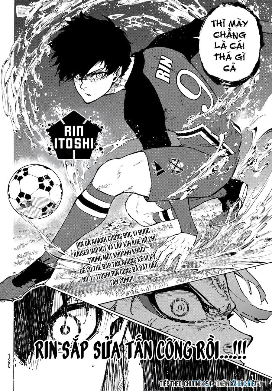 Truyện Tranh Tiền Đạo Số 1 - Blue Lock trang 6