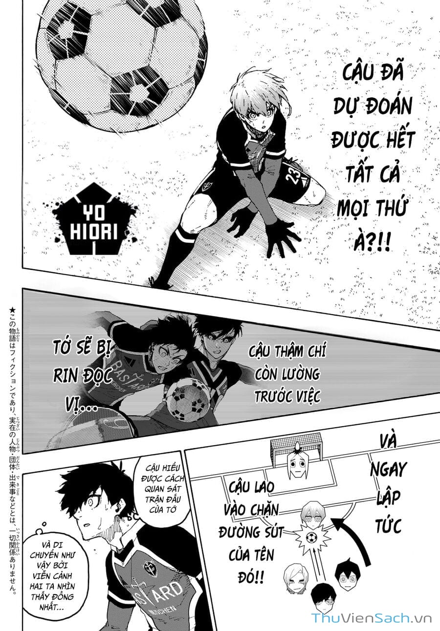 Truyện Tranh Tiền Đạo Số 1 - Blue Lock trang 6