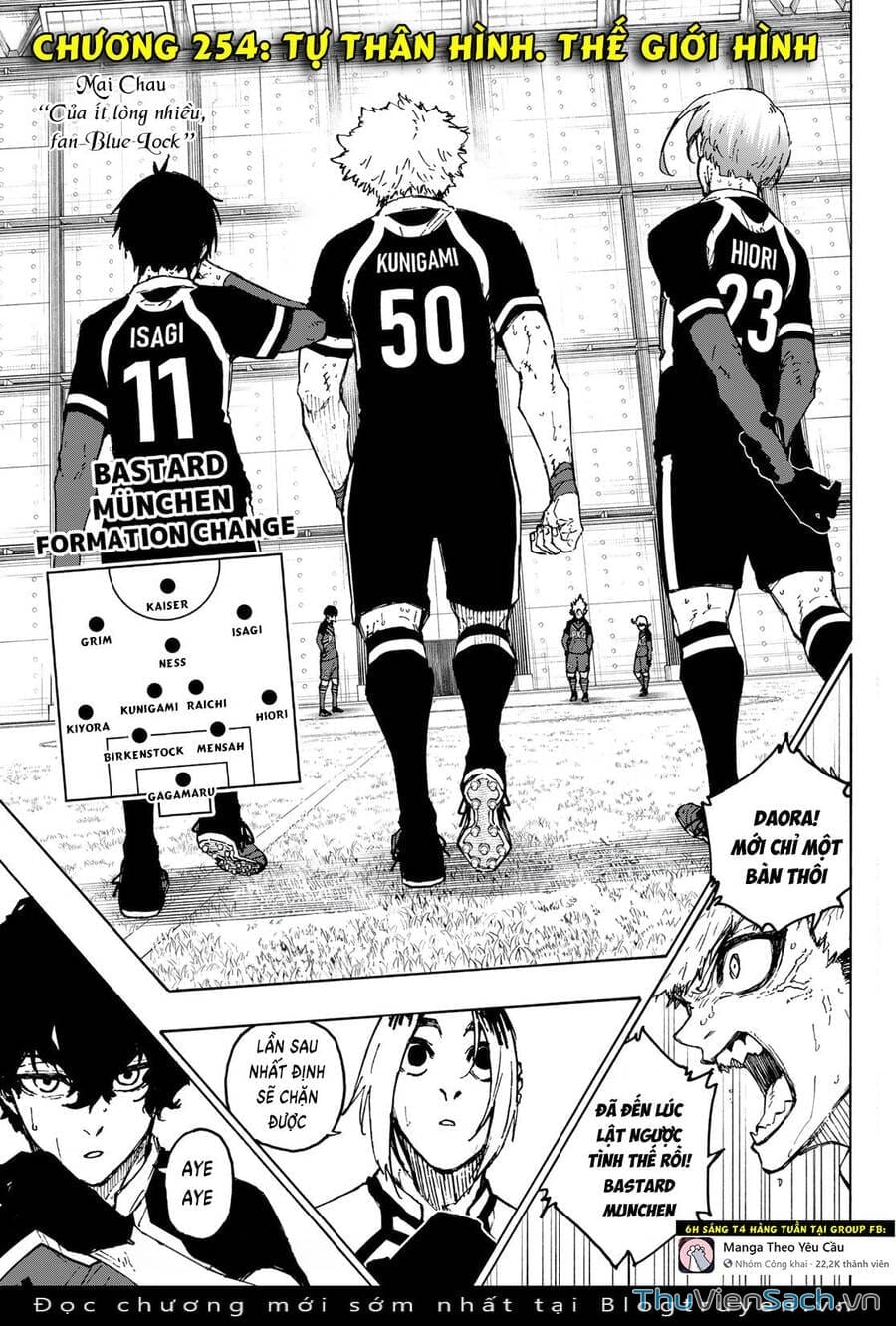 Truyện Tranh Tiền Đạo Số 1 - Blue Lock trang 6