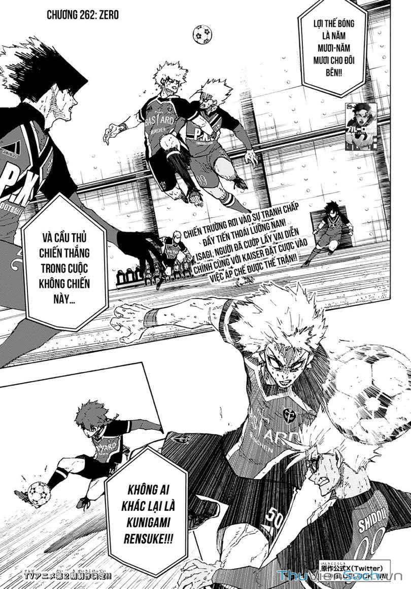 Truyện Tranh Tiền Đạo Số 1 - Blue Lock trang 6